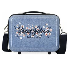 Neceser ABS Pepe Jeans Digital Hatty Adaptable denim