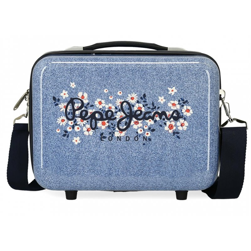 Neceser ABS Pepe Jeans Digital Hatty Adaptable denim