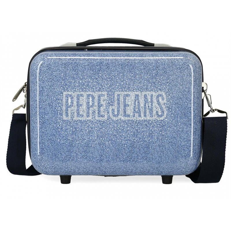 Neceser ABS Pepe Jeans Digital Gail Adaptable denim