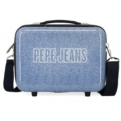Neceser ABS Pepe Jeans Digital Gail Adaptable denim