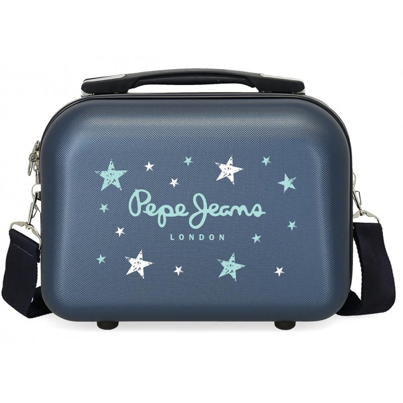 Neceser ABS Pepe Jeans Denim Star Adaptable azul