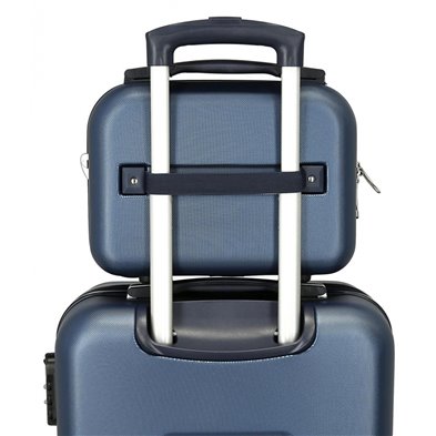 Neceser ABS Pepe Jeans Denim Star Adaptable azul