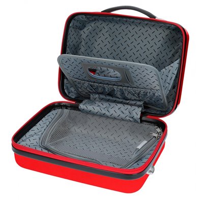 Neceser ABS Mickey Get Moving Adaptable Rojo