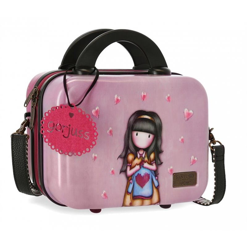 Neceser ABS Gorjuss For my love adaptable a trolley