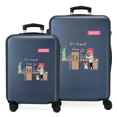 Juego de Maletas Enso Travel Time rígidas 55-65cm