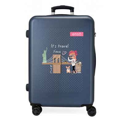 Maleta Mediana Enso Travel Time rígida 65cm
