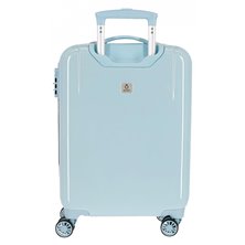 Maleta de Cabina Enso Daisy Azul claro rígida 55cm