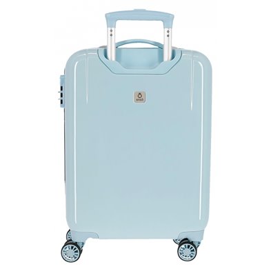 Maleta de Cabina Enso Daisy Azul claro rígida 55cm