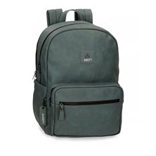Mochila portaordenador dos compartimentos Adept Axel Azul