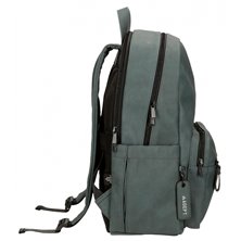 Mochila portaordenador dos compartimentos Adept Axel Azul