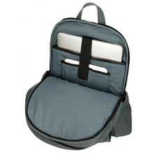 Mochila portaordenador dos compartimentos Adept Axel Azul