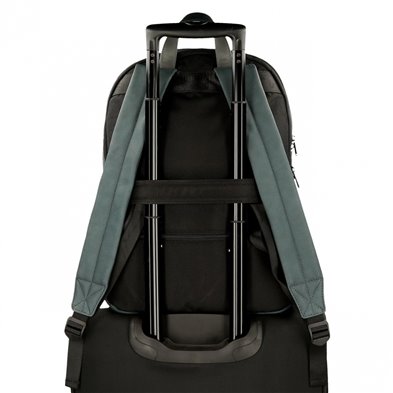 Mochila portaordenador dos compartimentos Adept Axel Azul