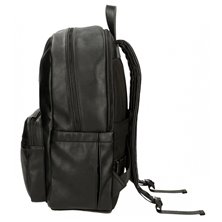 Mochila portaordenador dos compartimentos Adept Axel Negro