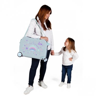 Maleta infantil Enso Be a Mermaid Azul