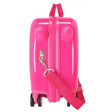 Maleta Infantil Enso Make a Wish Fucsia 2 ruedas multidireccionales
