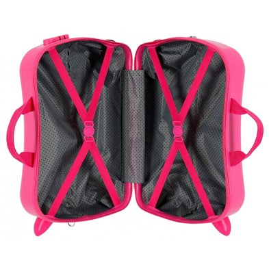 Maleta Infantil Enso Make a Wish Fucsia 2 ruedas multidireccionales