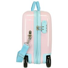 Maleta infantil 2 ruedas multidireccionales Enso Magic Unicorn Rosa