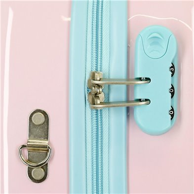 Maleta infantil 2 ruedas multidireccionales Enso Magic Unicorn Rosa