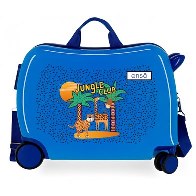 Maleta infantil 2 ruedas multidireccionales Enso Wild Jungle