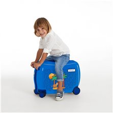 Maleta infantil 2 ruedas multidireccionales Enso Wild Jungle