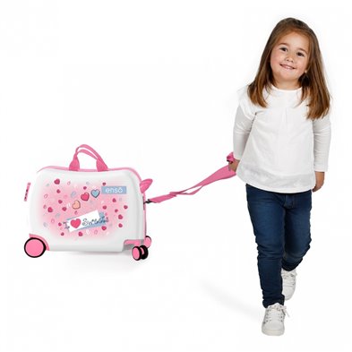 Maleta infantil 2 ruedas multidireccionales Enso Sweets