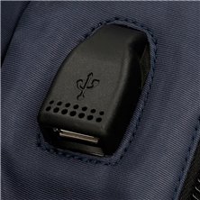 Mochila Portaordenador Adept Arker 12´´ Marino