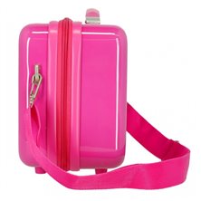 Neceser ABS Enso Cat Cuddler Adaptable Fucsia
