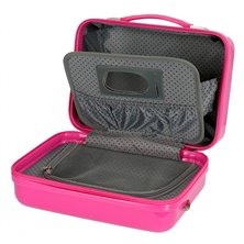 Neceser ABS Enso Cat Cuddler Adaptable Fucsia