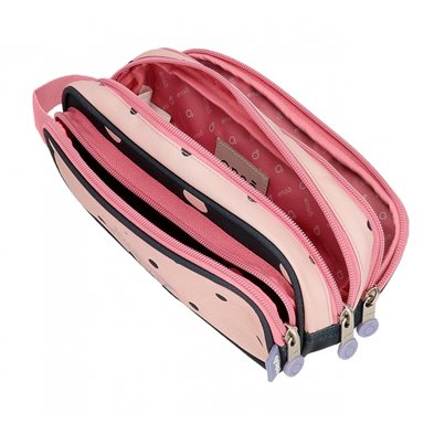 Estuche Enso Friends Together Triple Cremallera