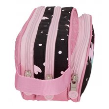 Estuche Enso Love Vibes Triple Cremallera