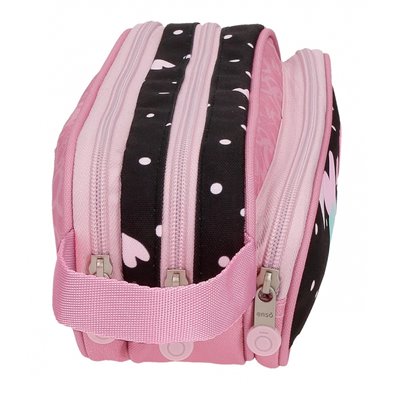 Estuche Enso Love Vibes Triple Cremallera