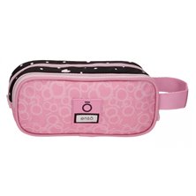 Estuche Enso Love Vibes Triple Cremallera