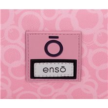 Estuche Enso Love Vibes Triple Cremallera