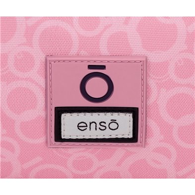 Estuche Enso Love Vibes Triple Cremallera