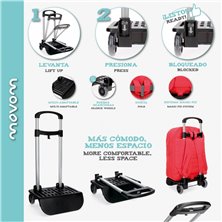 Carro Escolar Movom Plegable Negro