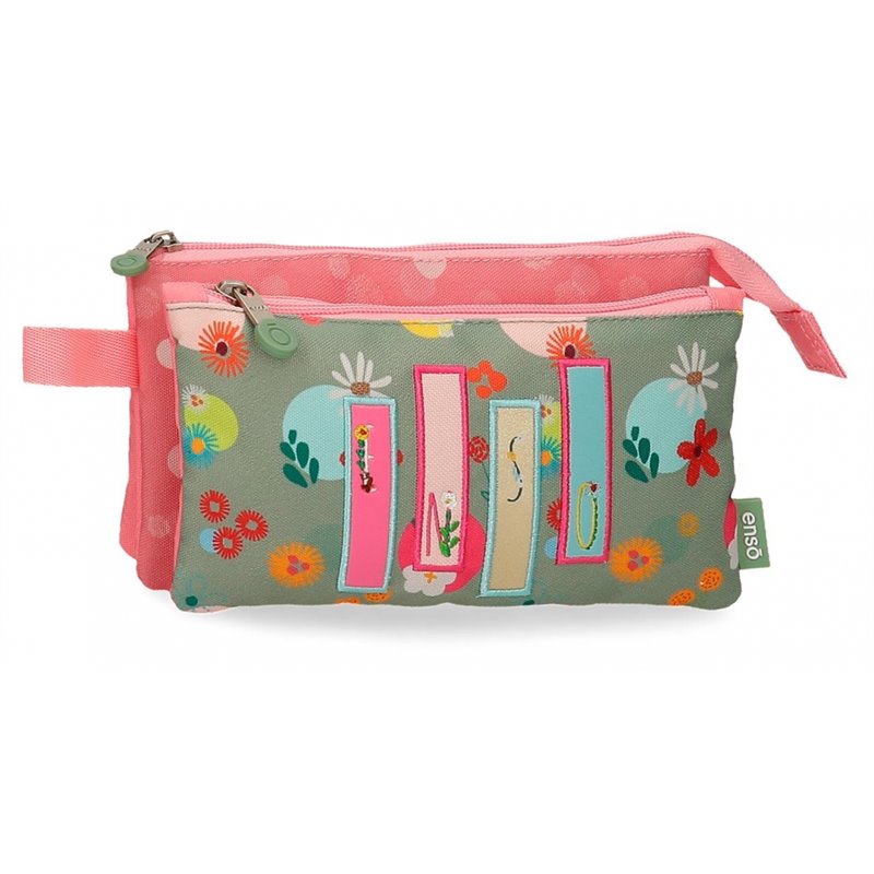 Estuche Enso Nature Tres Compartimentos