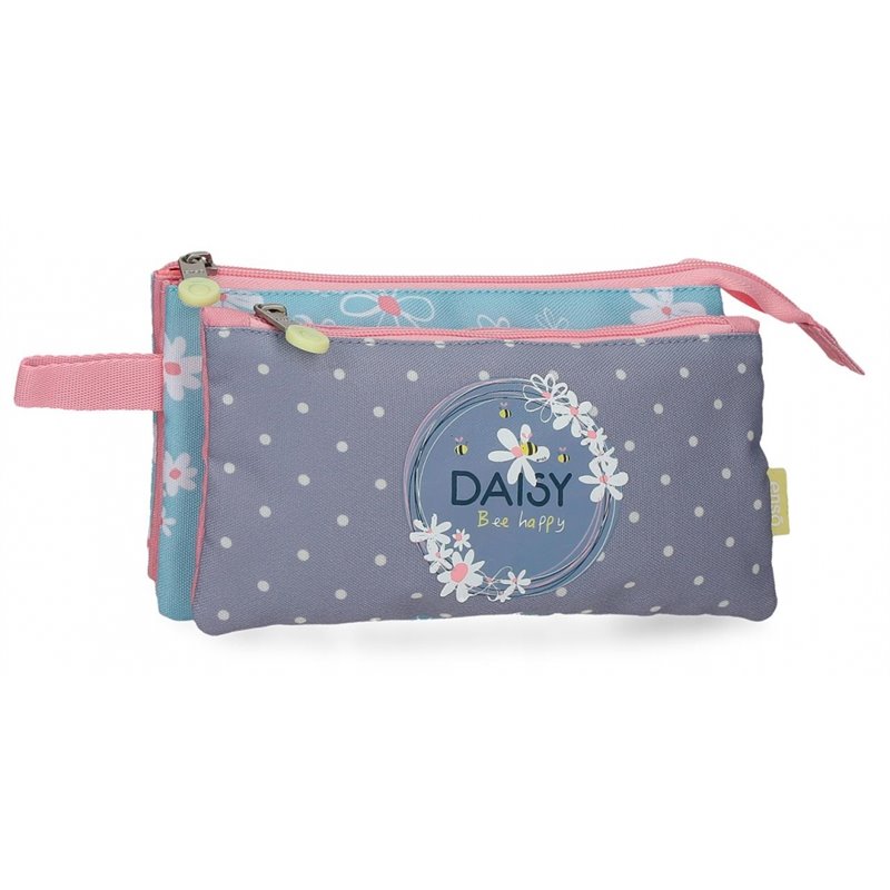 Estuche Enso Daisy Tres Compartimentos