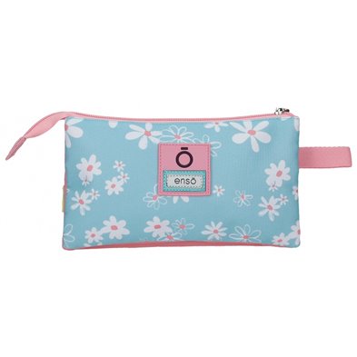 Estuche Enso Daisy Tres Compartimentos