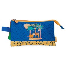 Estuche Enso Jungle Club Tres Compartimentos