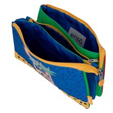 Estuche Enso Jungle Club Tres Compartimentos