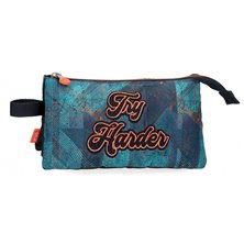 Estuche Enso Try Harder Tres Compartimentos