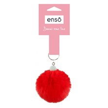 Llavero pompón Enso Rojo
