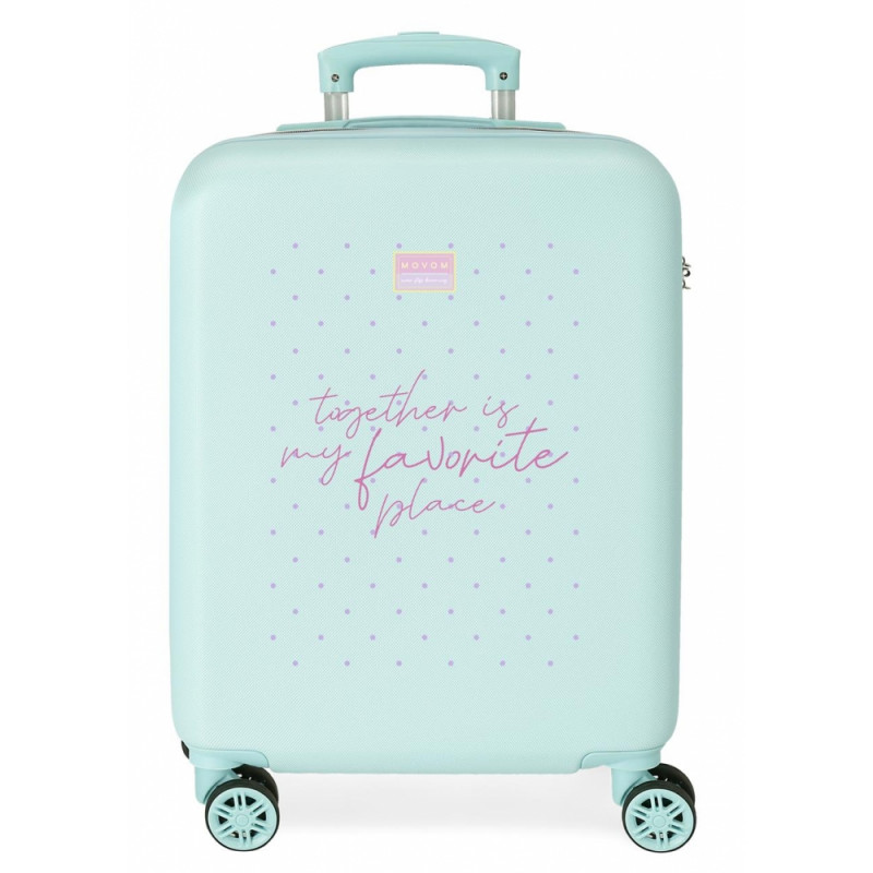 TROLLEY ABS 55CM.4R. MOVOM MY FAVOURITE PLACE
