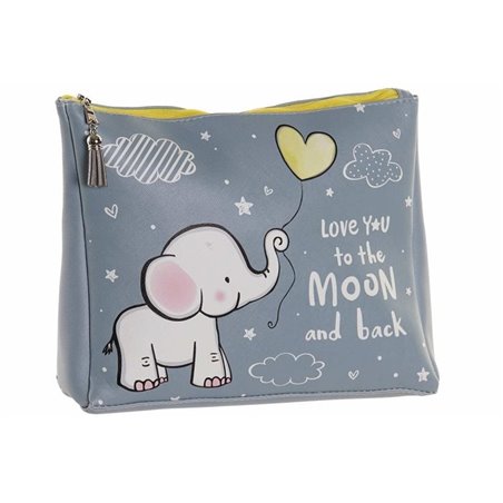 NECESER POLIESTER ELEFANTE AZUL