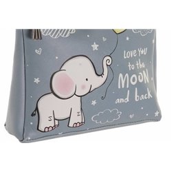 NECESER POLIESTER ELEFANTE AZUL