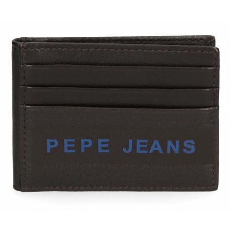 TARJETERO PEPE JEANS RAISE MARRÓN