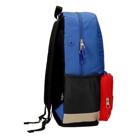 MOCHILA ESCOLAR PEPE JEANS DANY AZUL