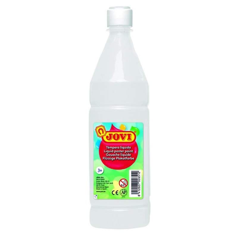 TEMPERA LIQUIDA JOVI 511 1000CC BLANCO