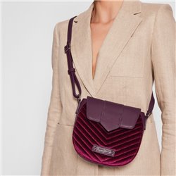 BOLSO BANDOLERA PEPE JEANS CLARIS BURDEOS