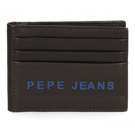 TARJETERO PEPE JEANS RAISE MARRON